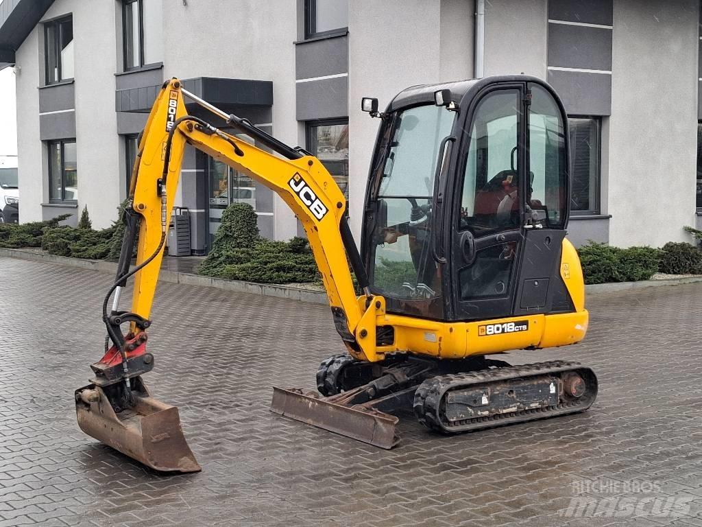 JCB 8018 CTS Mini ekskavatoriai < 7 t