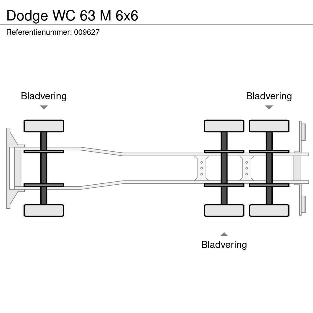 Dodge WC 63 M 6x6 Visureigiai kranai