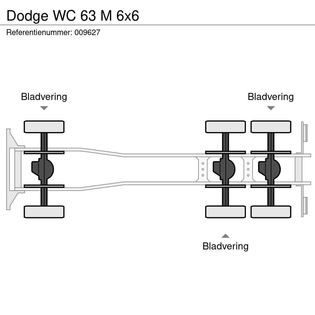 Dodge WC 63 M 6x6 Visureigiai kranai