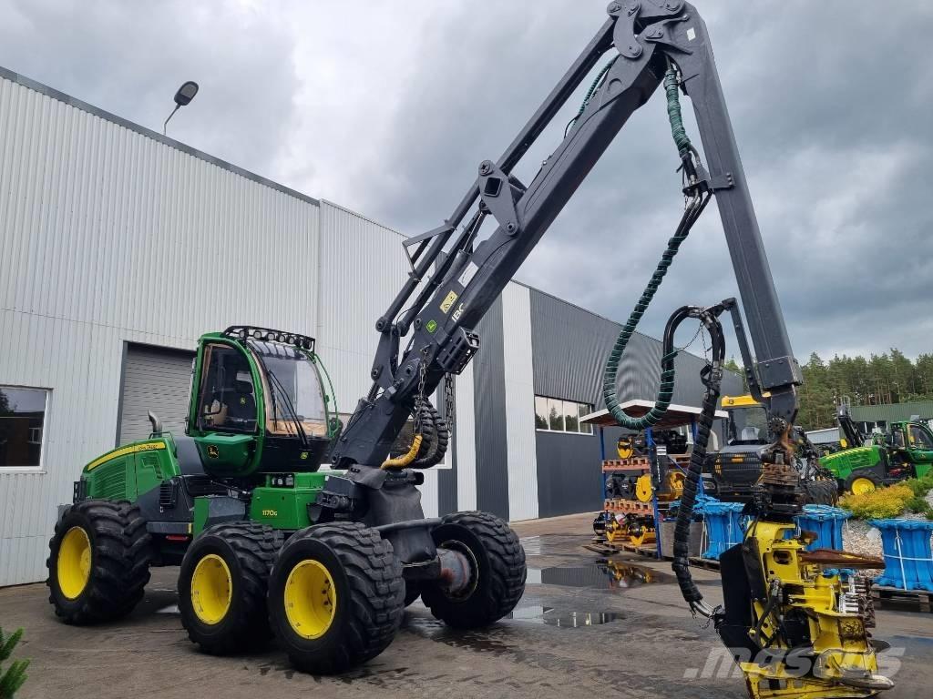 John Deere 1170 G Miško technika (Harvesteriai)