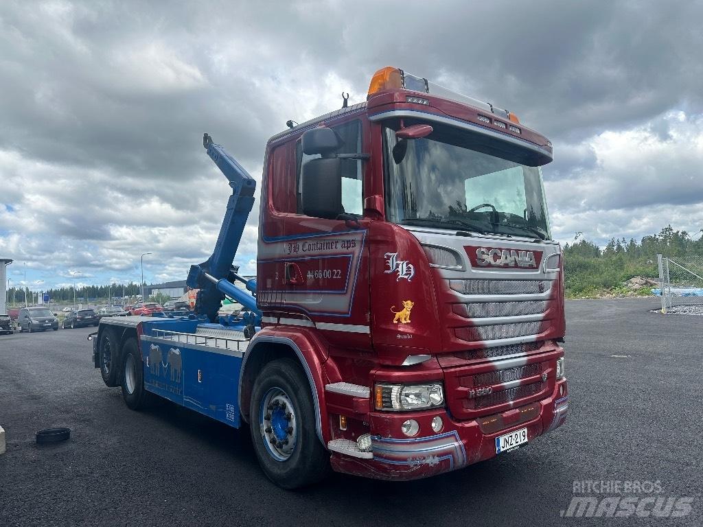 Scania R580 6x2*4 Sunkvežimiai su keliamuoju kabliu