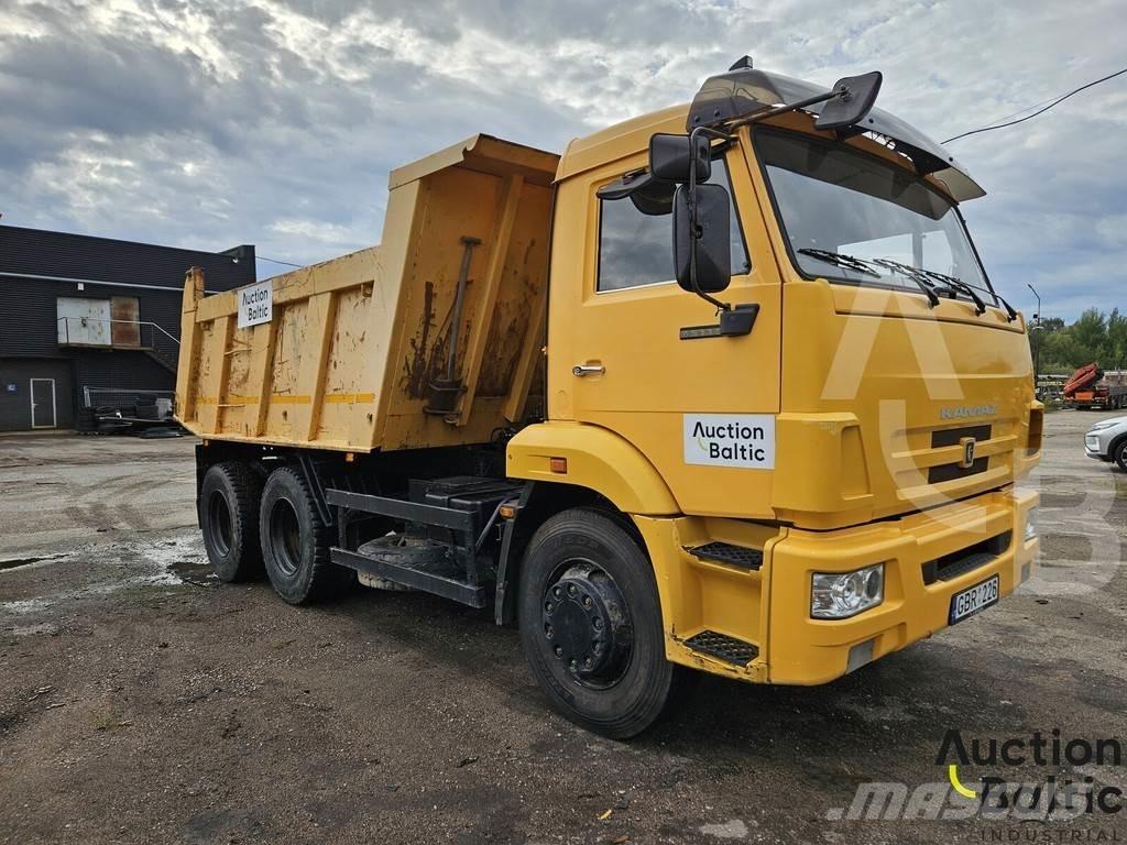 Kamaz 65115 Savivarčių priekabų vilkikai