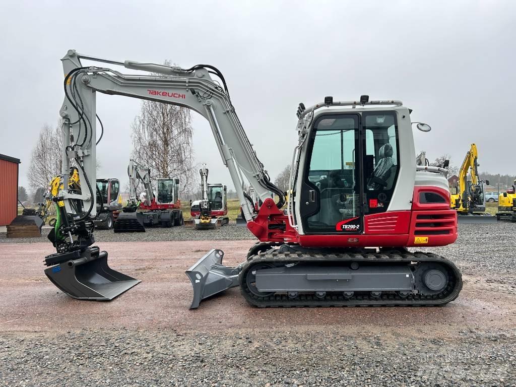 Takeuchi TB290 Vidutinės galios ekskavatoriai 7-12 t