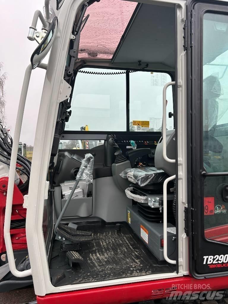 Takeuchi TB290 Vidutinės galios ekskavatoriai 7-12 t