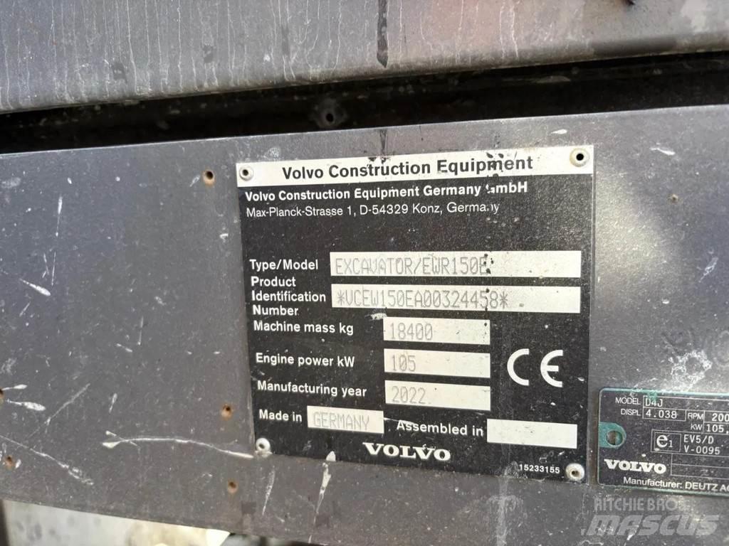 Volvo EWR150E Ratiniai ekskavatoriai