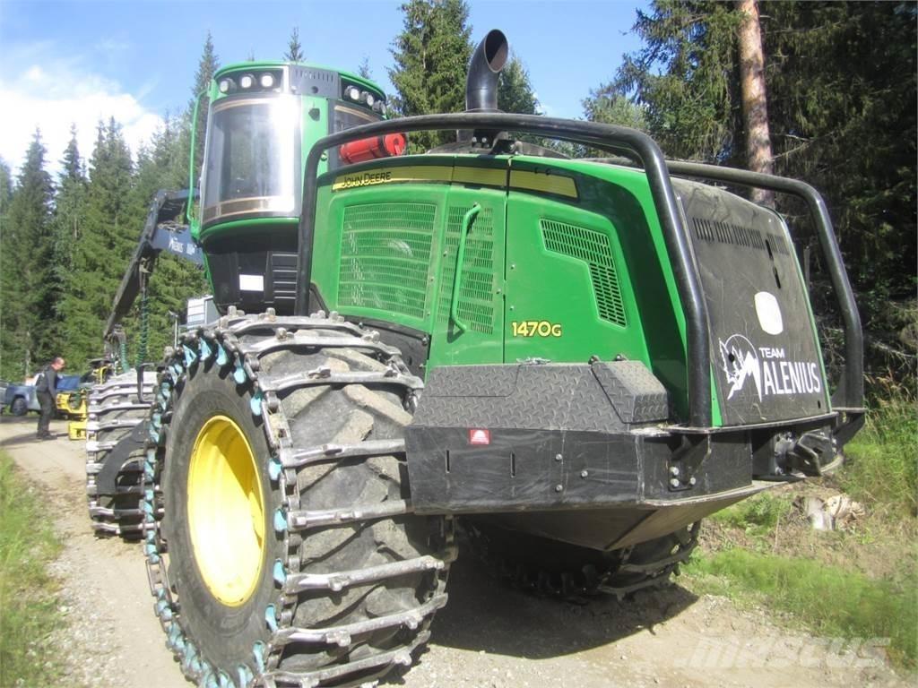 John Deere 1470G Miško technika (Harvesteriai)