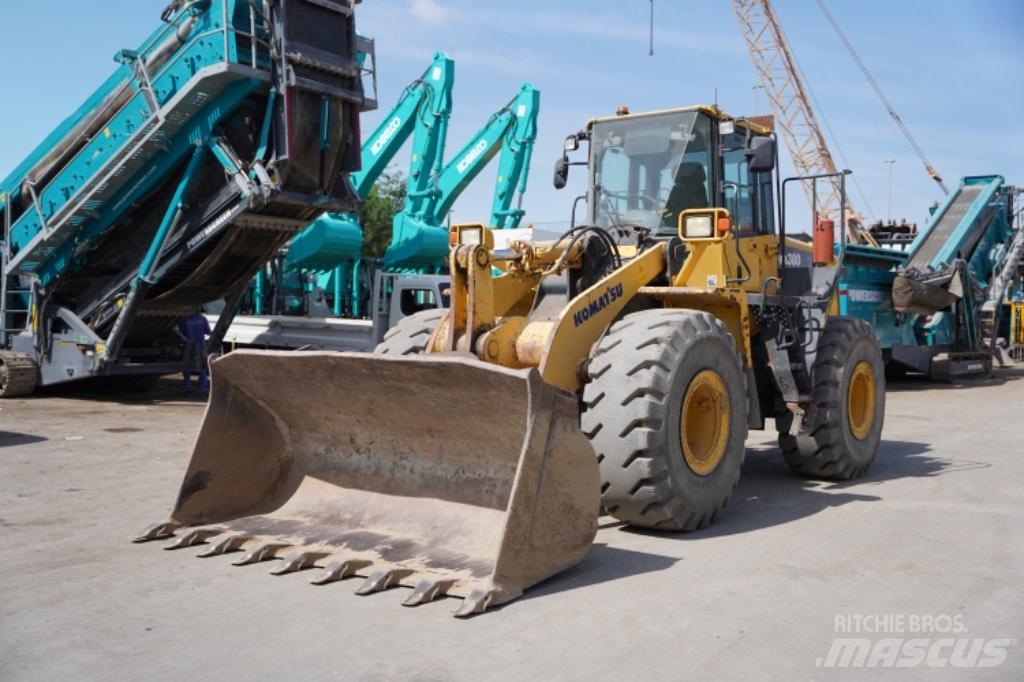 Komatsu WA 380-6 Naudoti ratiniai krautuvai