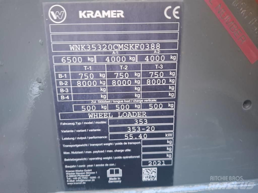 Kramer 5075 Naudoti ratiniai krautuvai