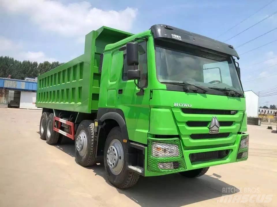 Howo 371 8x4 Savivarčių priekabų vilkikai