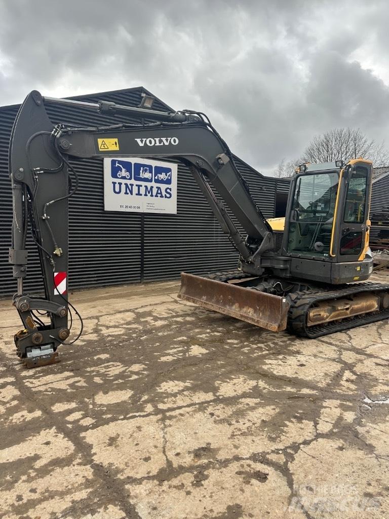 Volvo ECR88D Vikšriniai ekskavatoriai