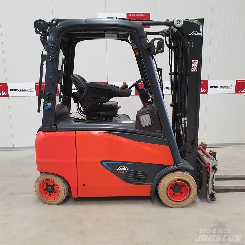 Linde E20PH Elektriniai šakiniai krautuvai