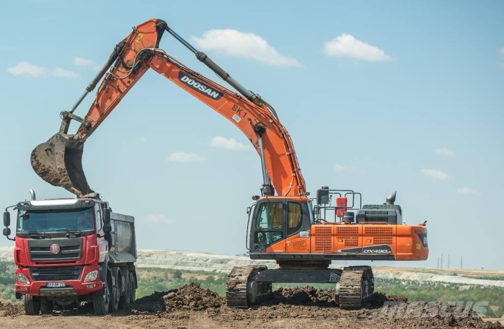 Doosan DX490LC-5 Vikšriniai ekskavatoriai