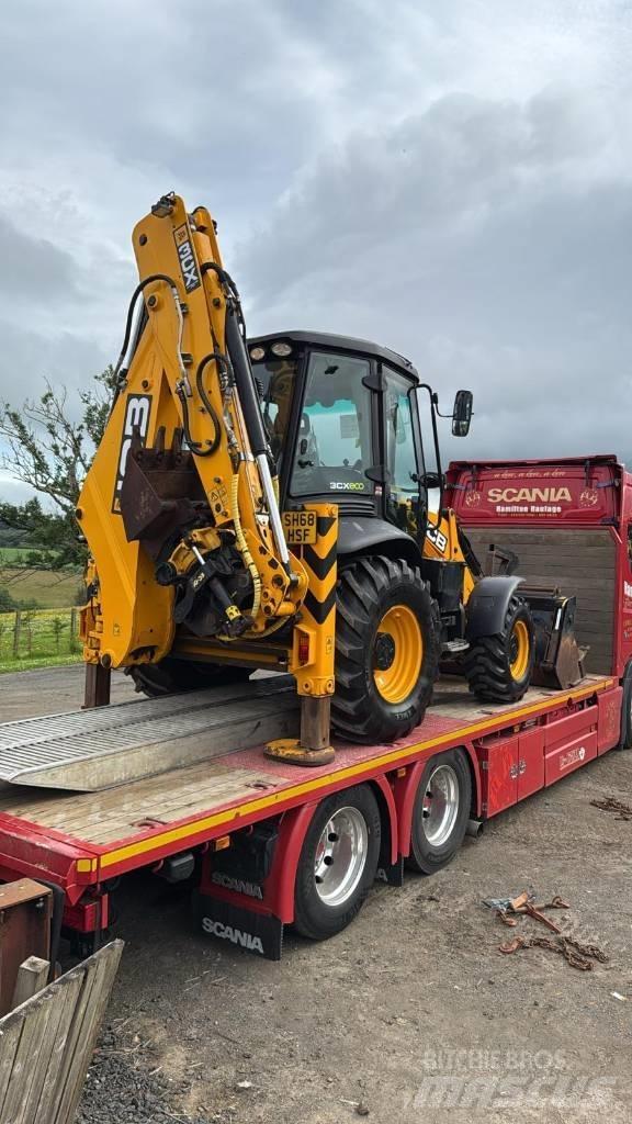 JCB 3 CX Contractor Ekskavatoriniai krautuvai
