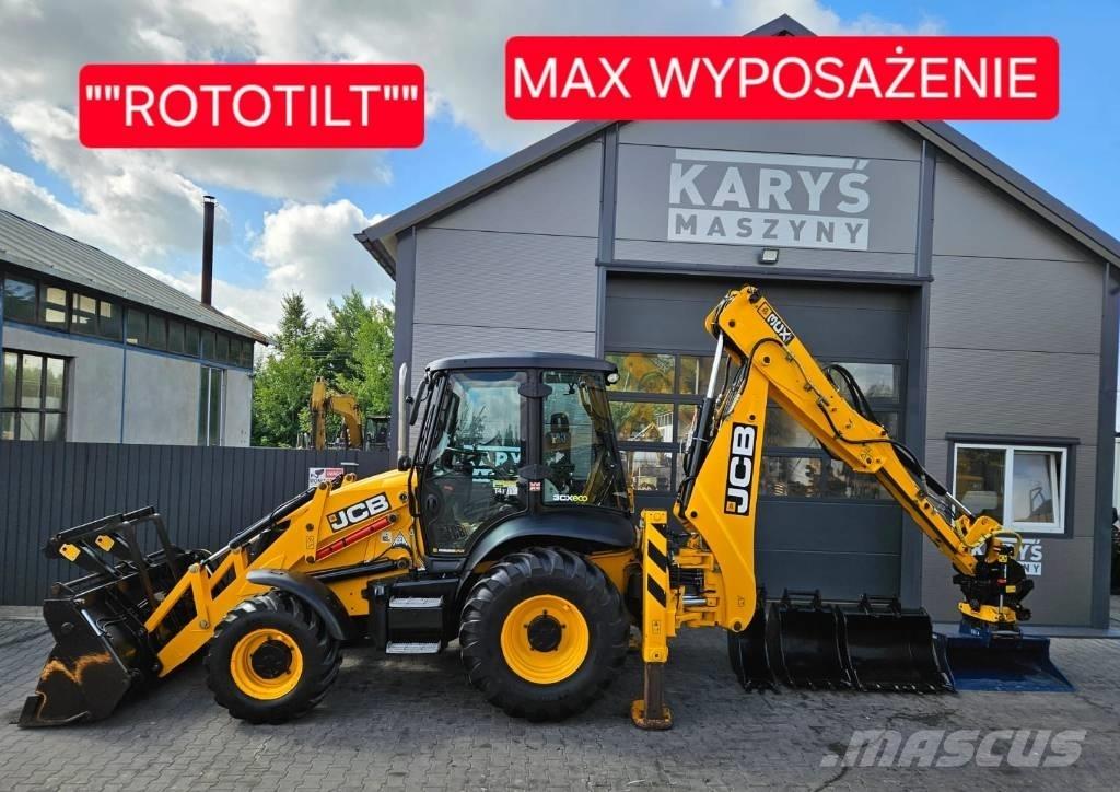 JCB 3 CX Contractor Ekskavatoriniai krautuvai