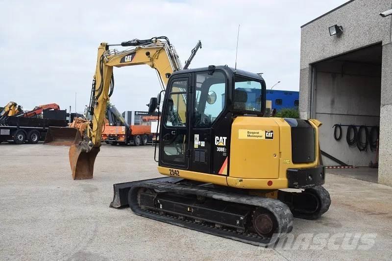 CAT 308 E2CR Vidutinės galios ekskavatoriai 7-12 t