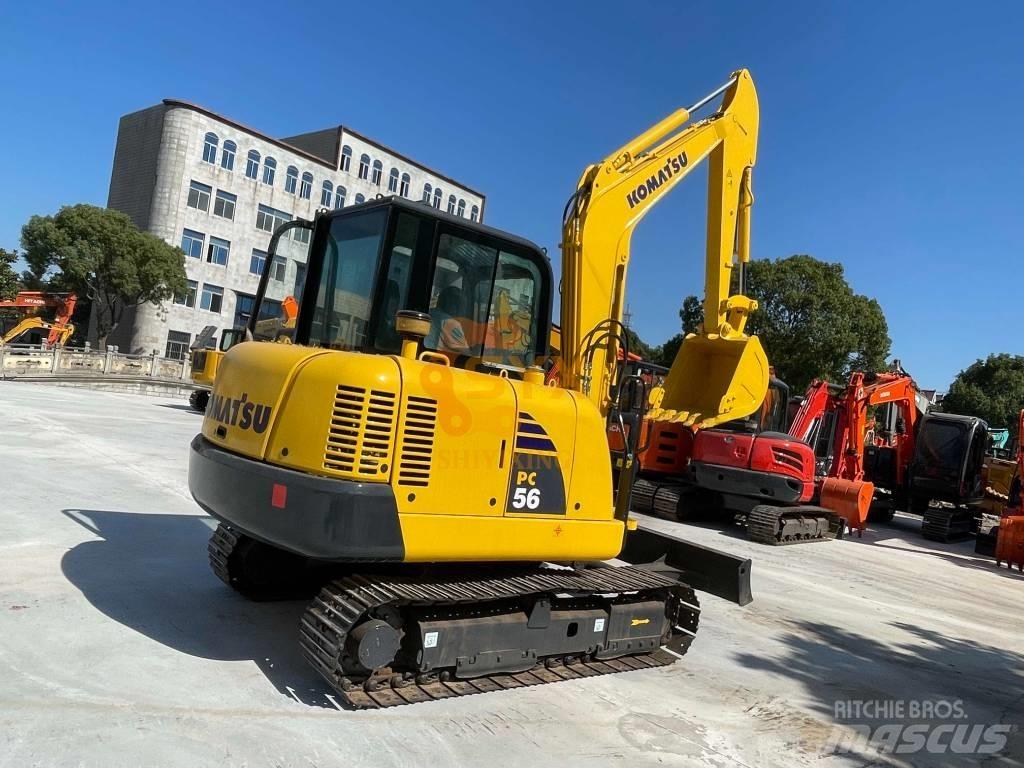 Komatsu PC 56 Mini ekskavatoriai < 7 t
