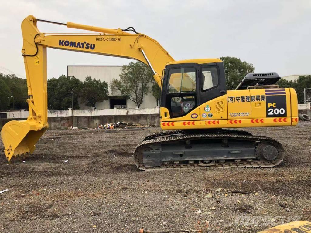 Komatsu pc200-7 Vikšriniai ekskavatoriai