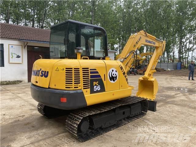 Komatsu PC56-7 Vikšriniai ekskavatoriai