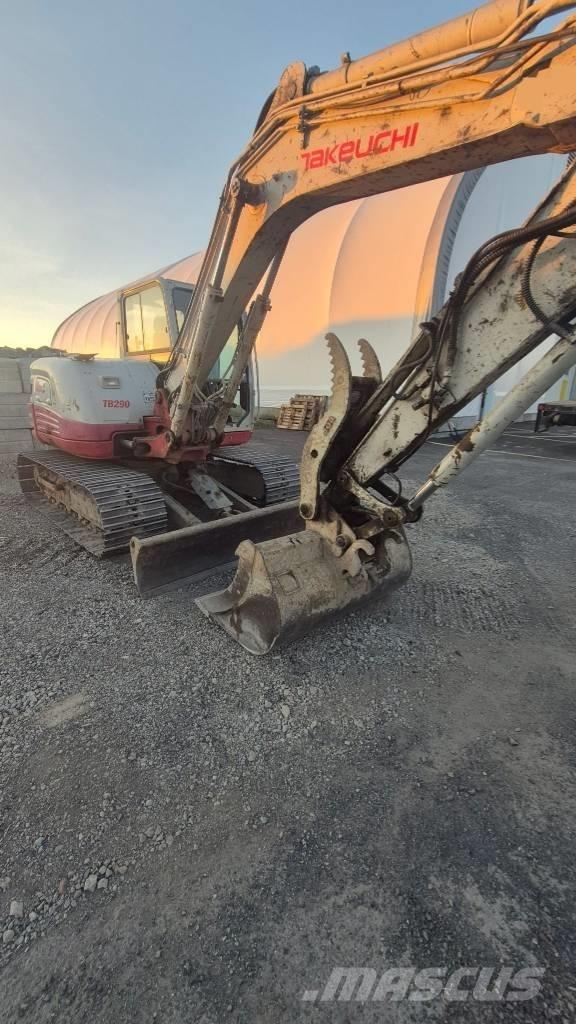 Takeuchi TB 290 Vikšriniai ekskavatoriai