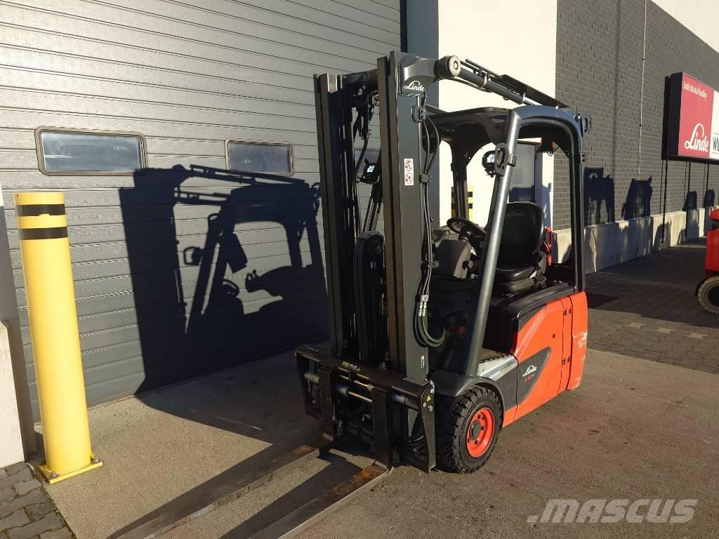 Linde E16C/386-02 Elektriniai šakiniai krautuvai