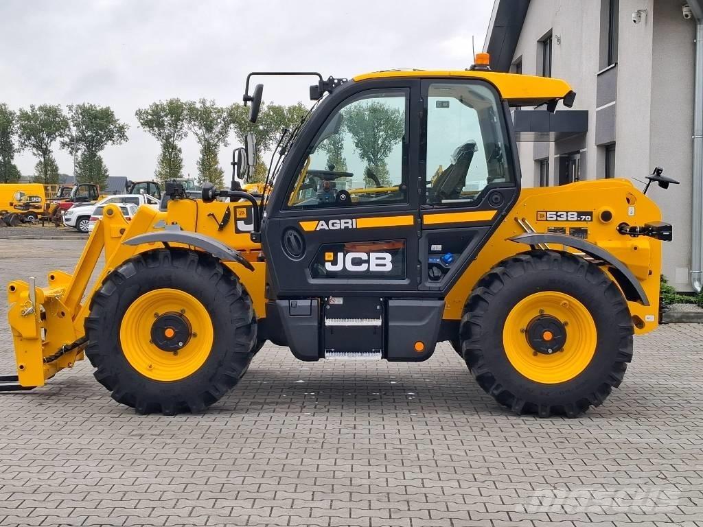JCB 538-70 AGRI Teleskopiniai krautuvai žemės ūkiui