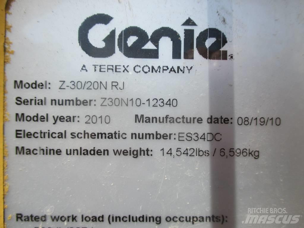 Genie Z 30/20 N RJ Alkūniniai keltuvai