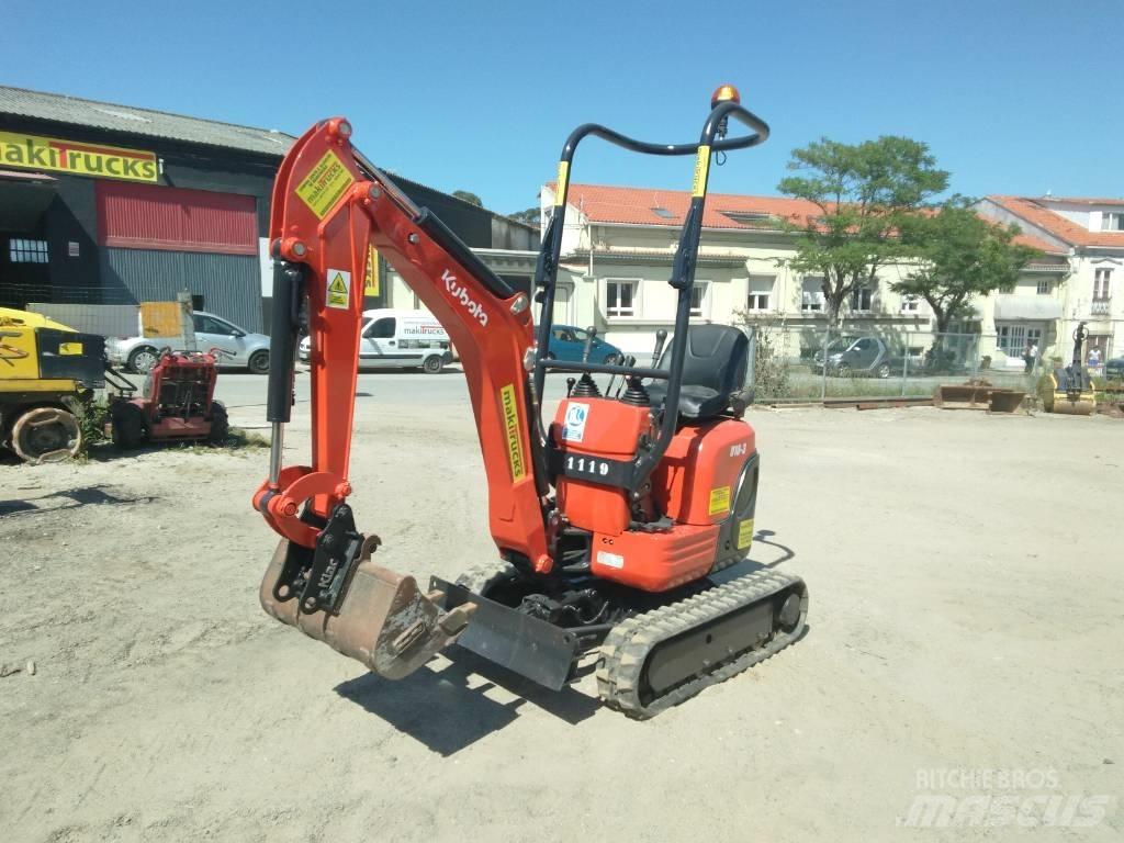 Kubota U 10-3 Mini ekskavatoriai < 7 t
