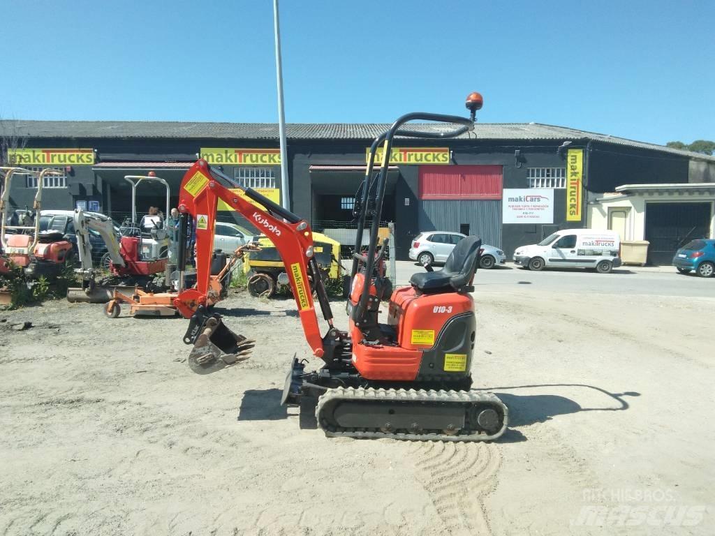 Kubota U 10-3 Mini ekskavatoriai < 7 t