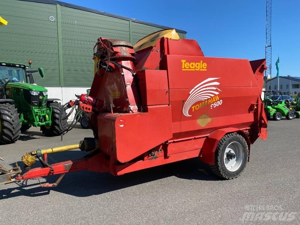 Tomahawk Teagle 9500 Ryšulių smulkinimo, pjaustymo ir išvyniojimo įrenginiai