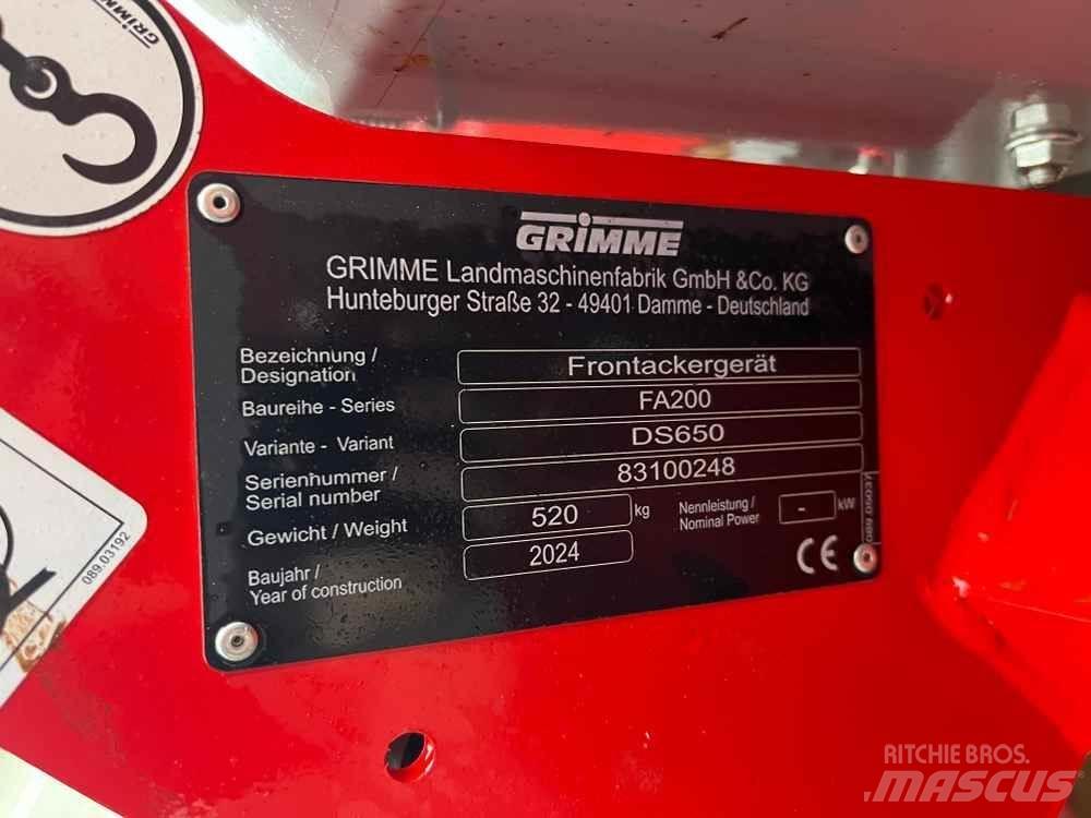 Grimme FA 200 Bulvių įranga - Kita