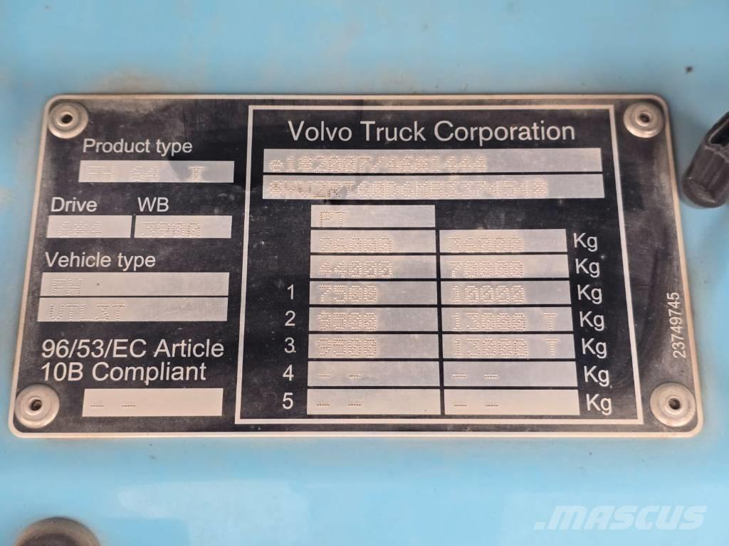 Volvo FH 540 80Ton Naudoti vilkikai