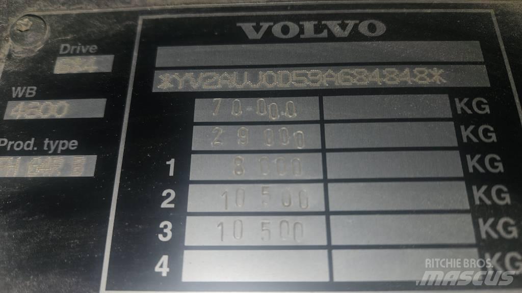 Volvo FH16 Miškovežių vilkikai