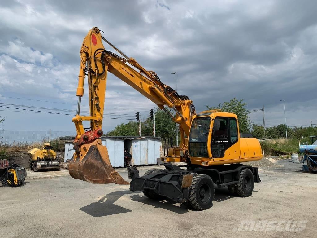 Hyundai ROBEX 170W-3 Ratiniai ekskavatoriai