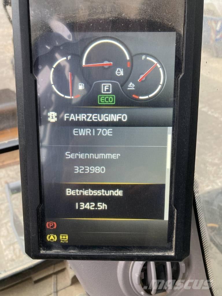 Volvo EWR 170 E Ratiniai ekskavatoriai