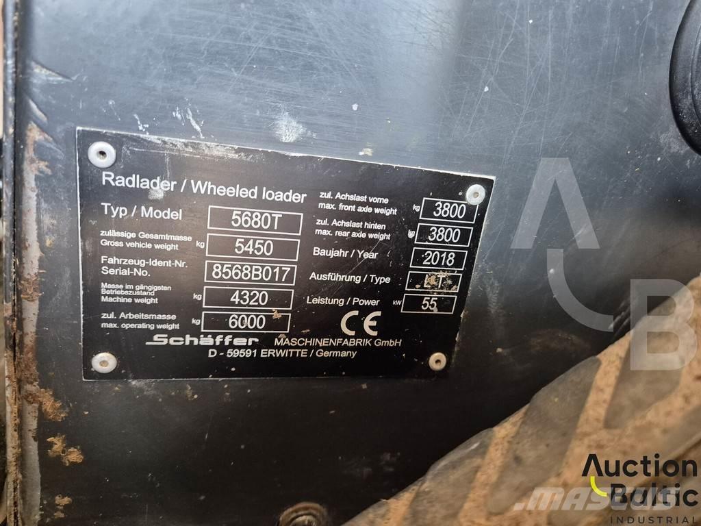 Schäffer 5680T Naudoti ratiniai krautuvai