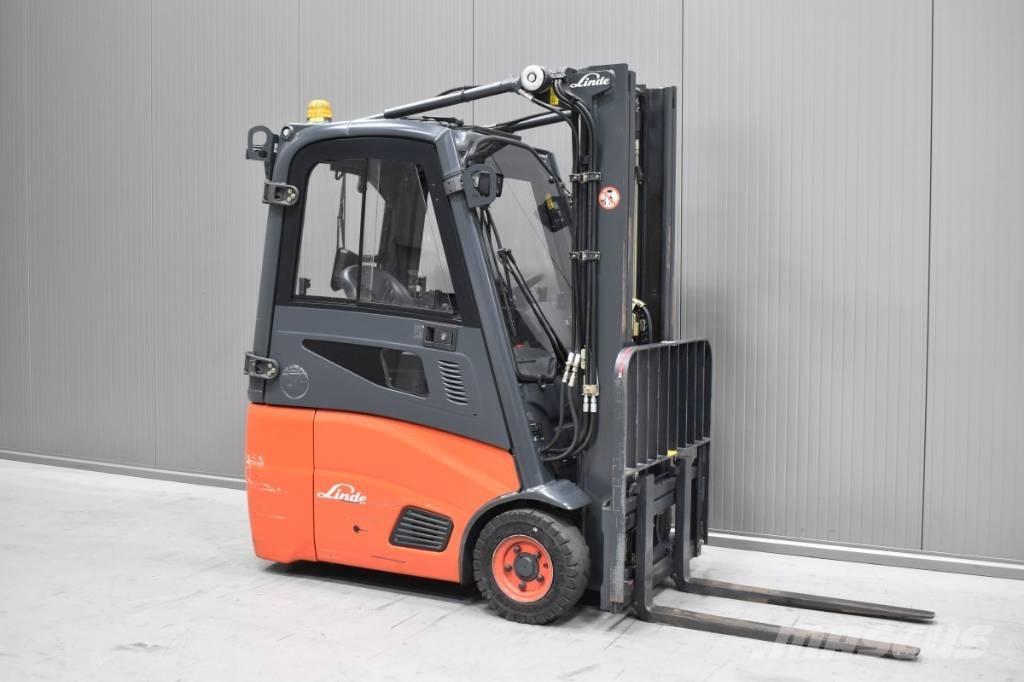 Linde E 15 - 01 Elektriniai šakiniai krautuvai