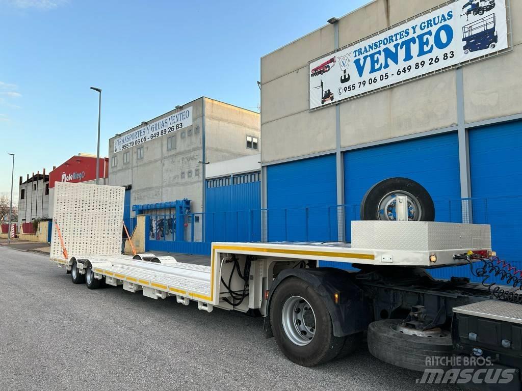 Lecinena SREX-2E Žemo iškrovimo puspriekabės