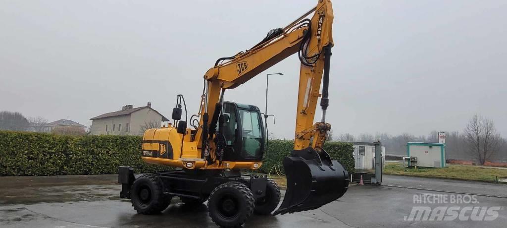 JCB JS 145 W Ratiniai ekskavatoriai