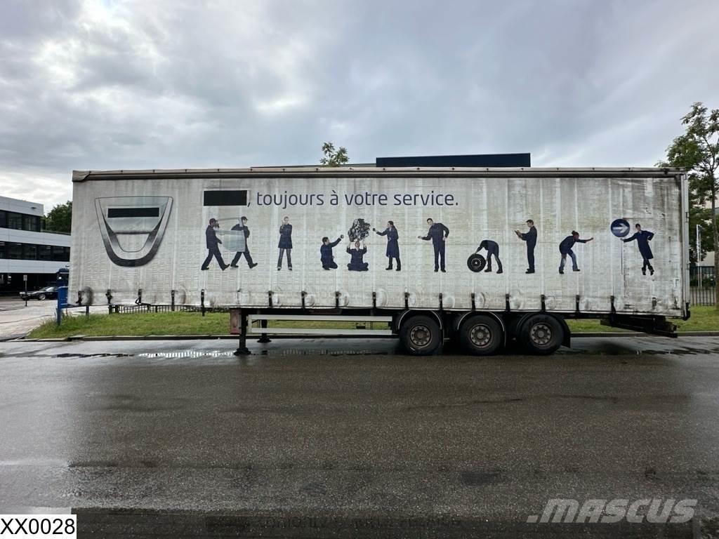 Fruehauf Tautliner Tentinės puspriekabės