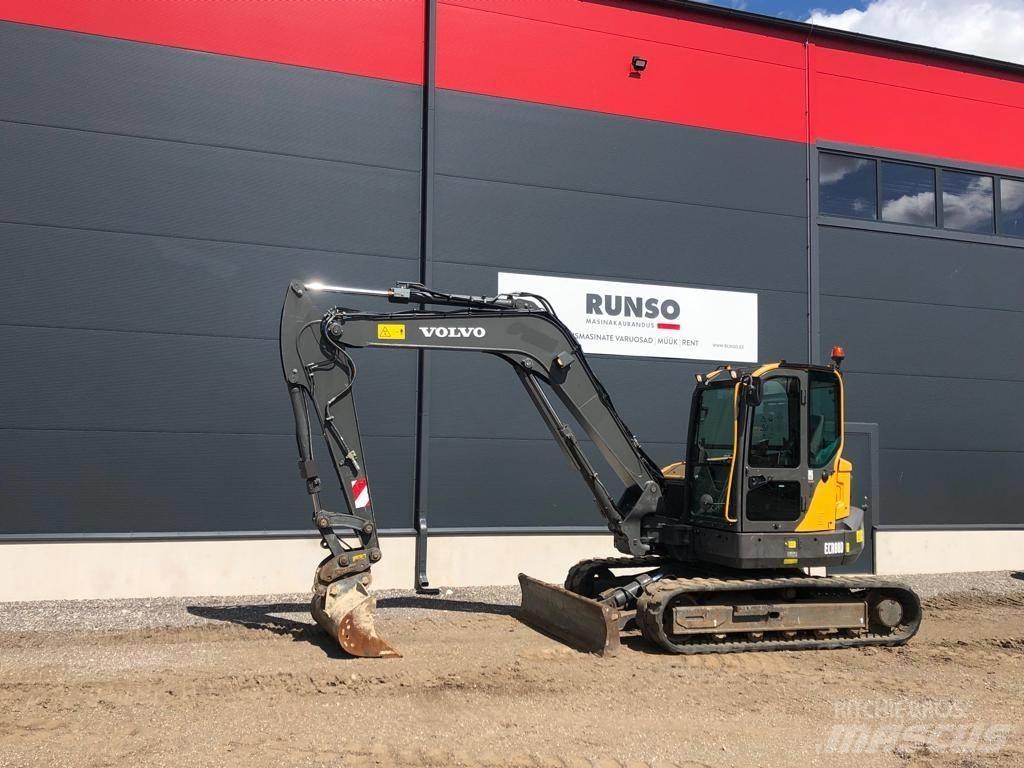 Volvo ECR 88 D Vidutinės galios ekskavatoriai 7-12 t
