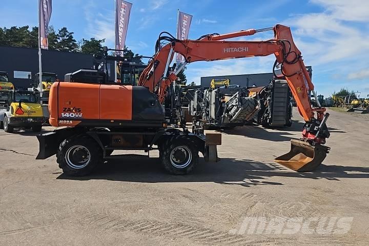 Hitachi ZX 140W-6 Ratiniai ekskavatoriai