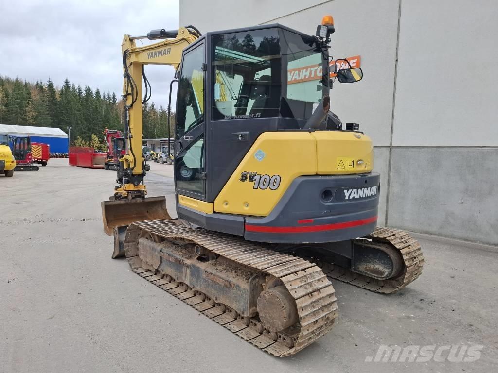 Yanmar SV 100-2A Vidutinės galios ekskavatoriai 7-12 t