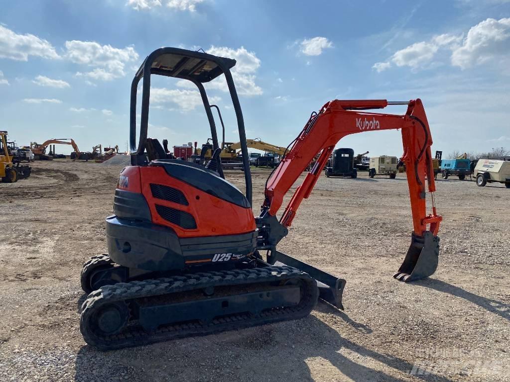 Kubota U 25 Mini ekskavatoriai < 7 t