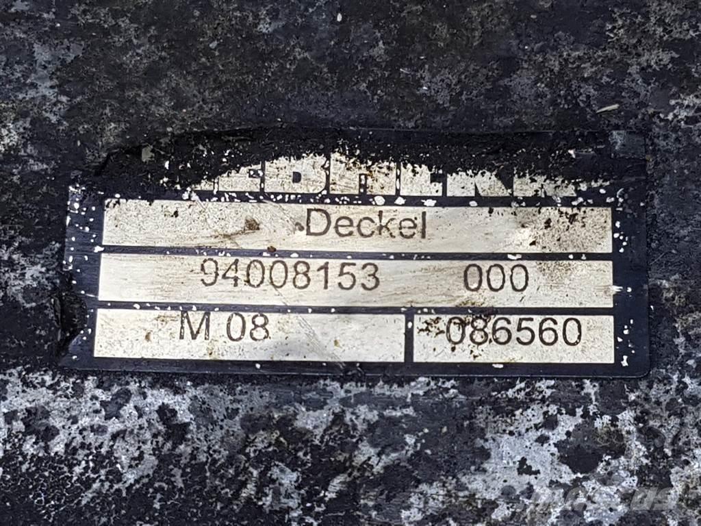 Liebherr L 546 Važiuoklė ir suspensija