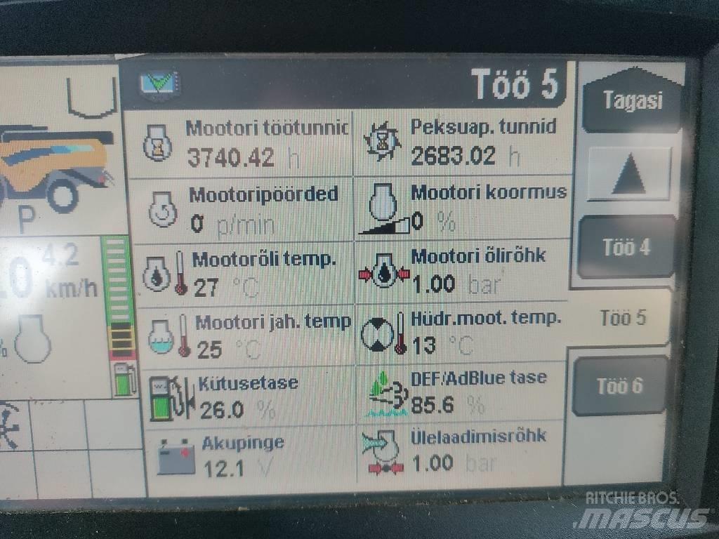 New Holland CX 6090 Derliaus nuėmimo kombainai