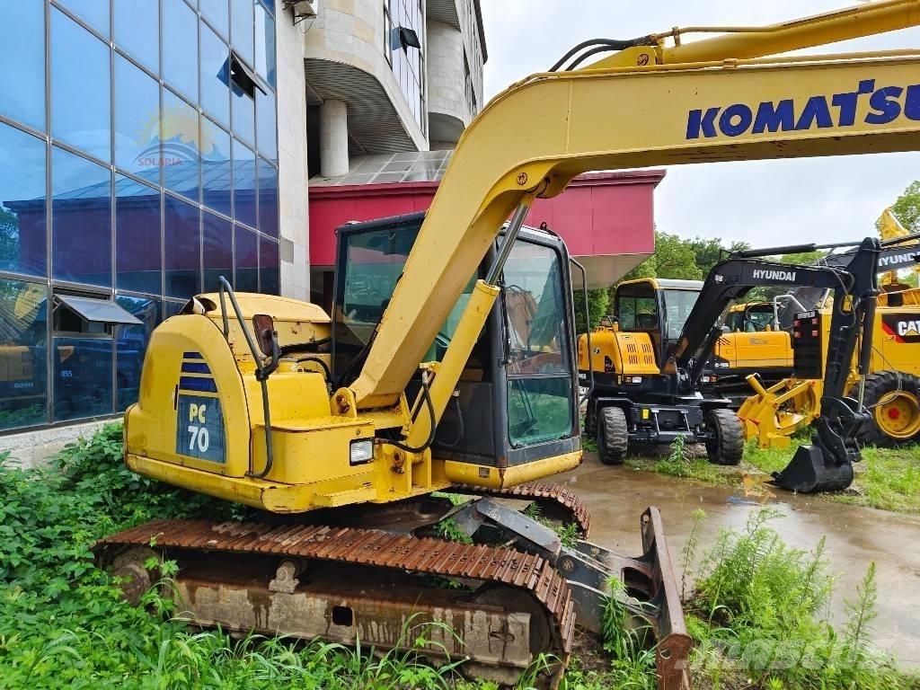 Komatsu PC 70-8 Vikšriniai ekskavatoriai