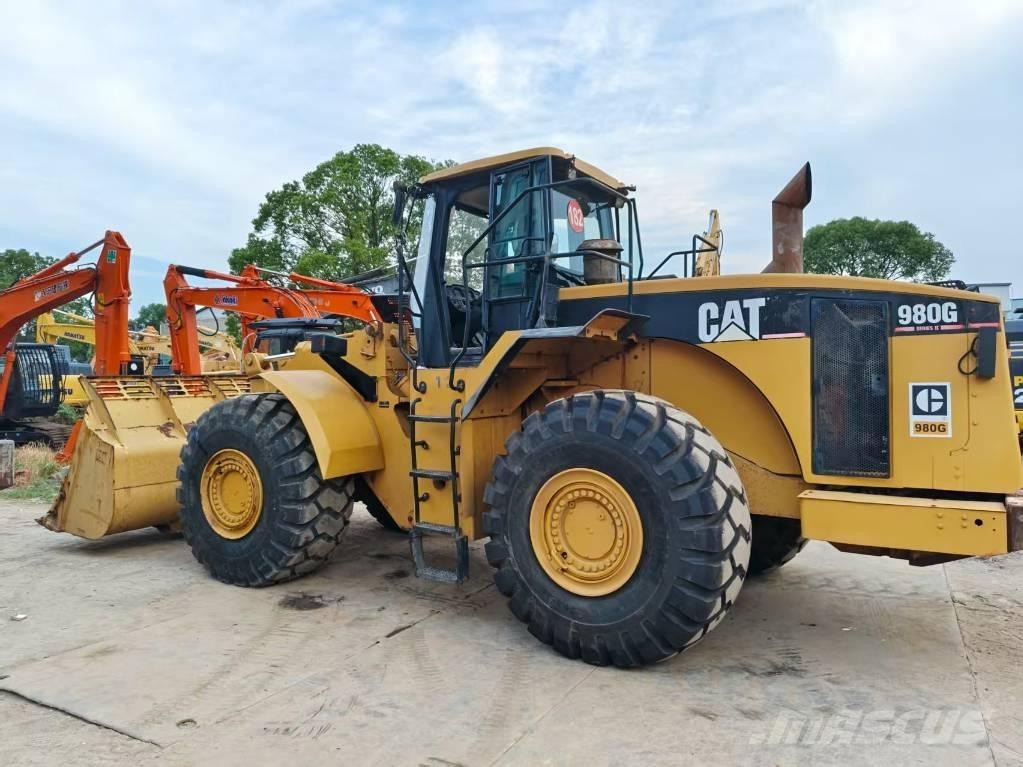CAT 980 G Naudoti ratiniai krautuvai
