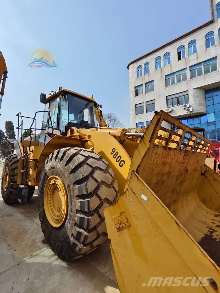 CAT 980 G Naudoti ratiniai krautuvai