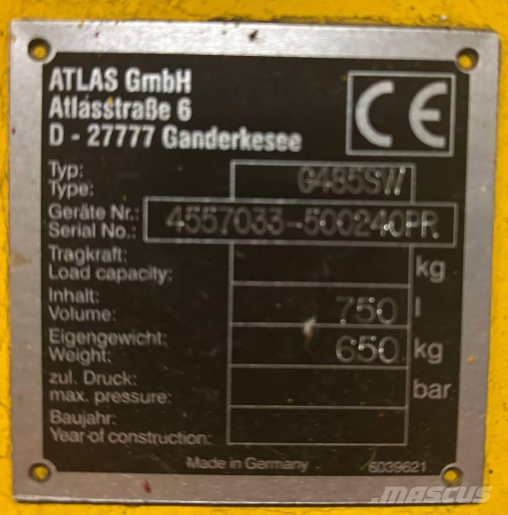 Atlas T620 Kantelbak Kaušai