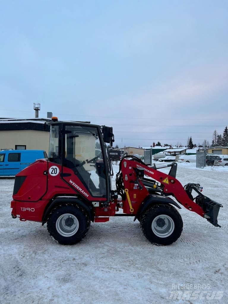 Weidemann 1390 Naudoti ratiniai krautuvai